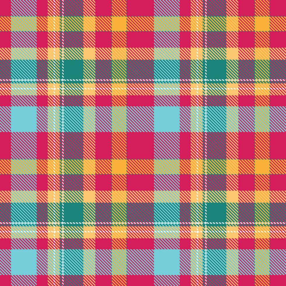 Schotse ruit plaid patroon naadloos. abstract controleren plaid patroon. voor sjaal, jurk, rok, andere modern voorjaar herfst winter mode textiel ontwerp. vector