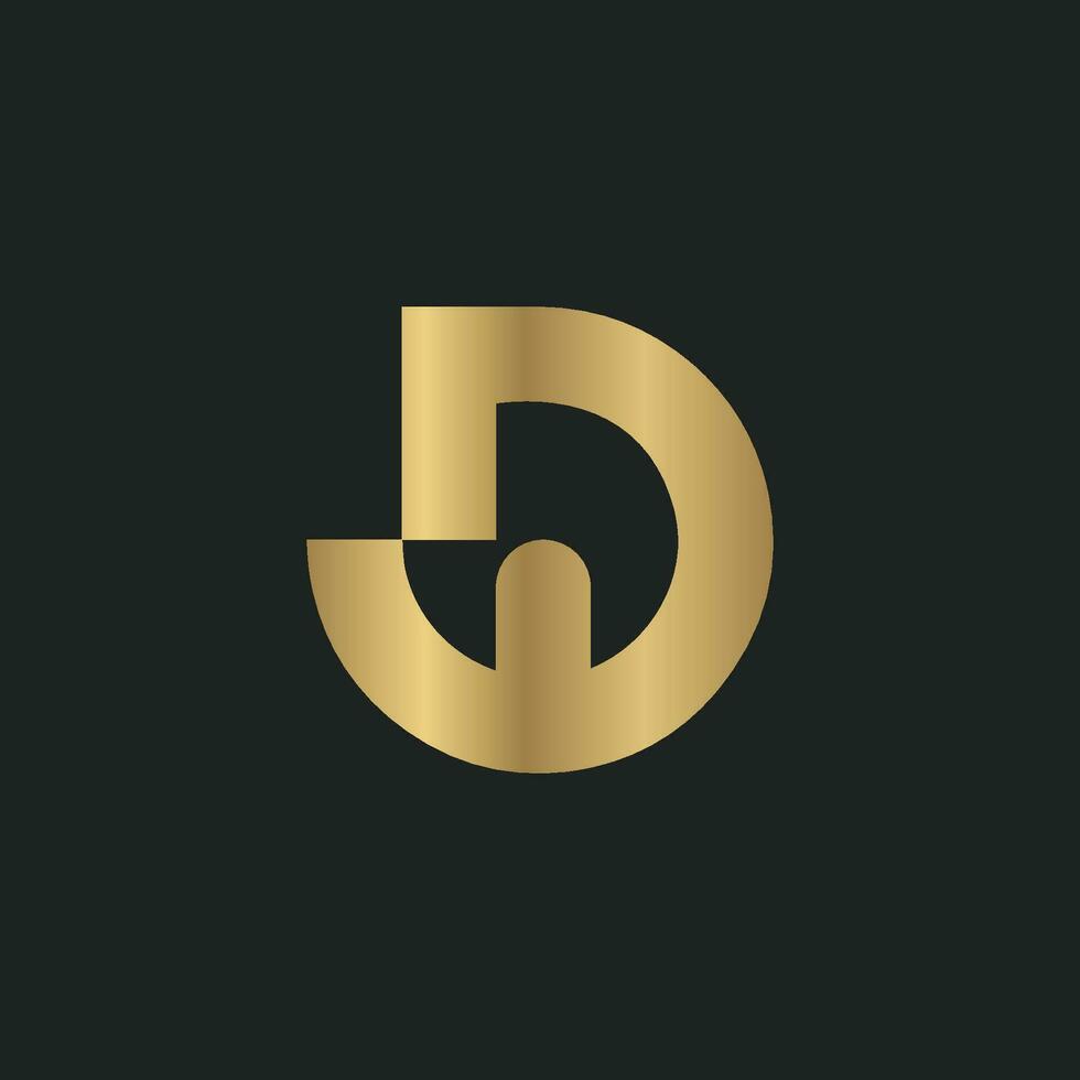 alfabet initialen logo dw, wd, d en w vector