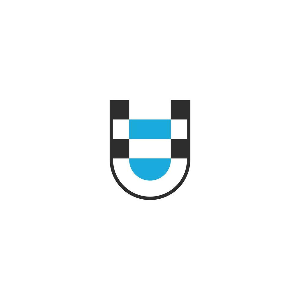 alfabet brieven initialen monogram logo uu, u vector