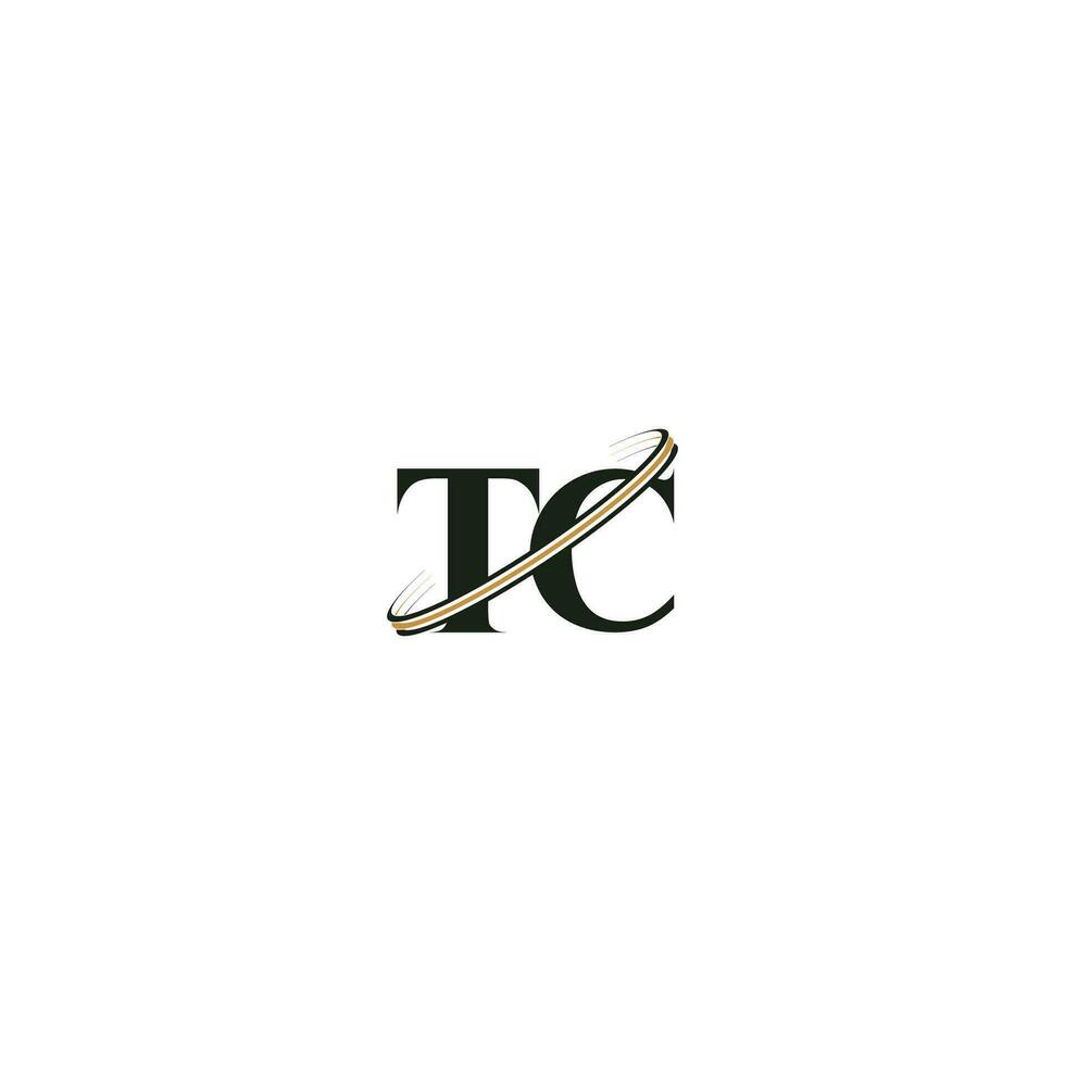 tc, ct, t en c abstract eerste monogram brief alfabet logo ontwerp vector