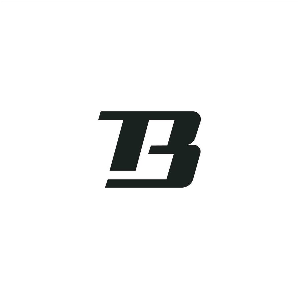 eerste brief tb logo of bt logo vector ontwerp Sjablonen