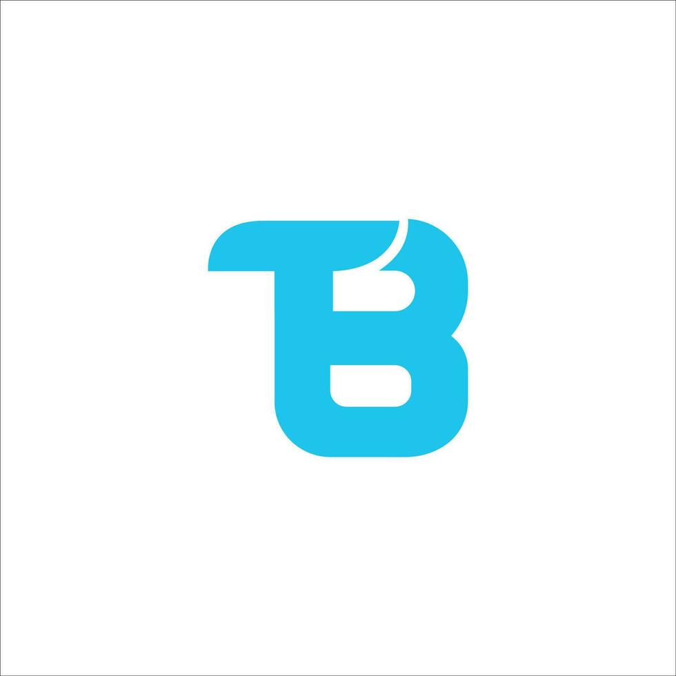 eerste brief tb logo of bt logo vector ontwerp Sjablonen