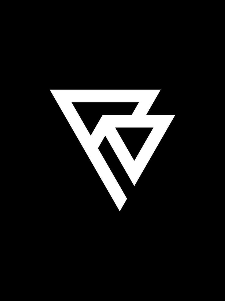 pb monogram logo sjabloon vector