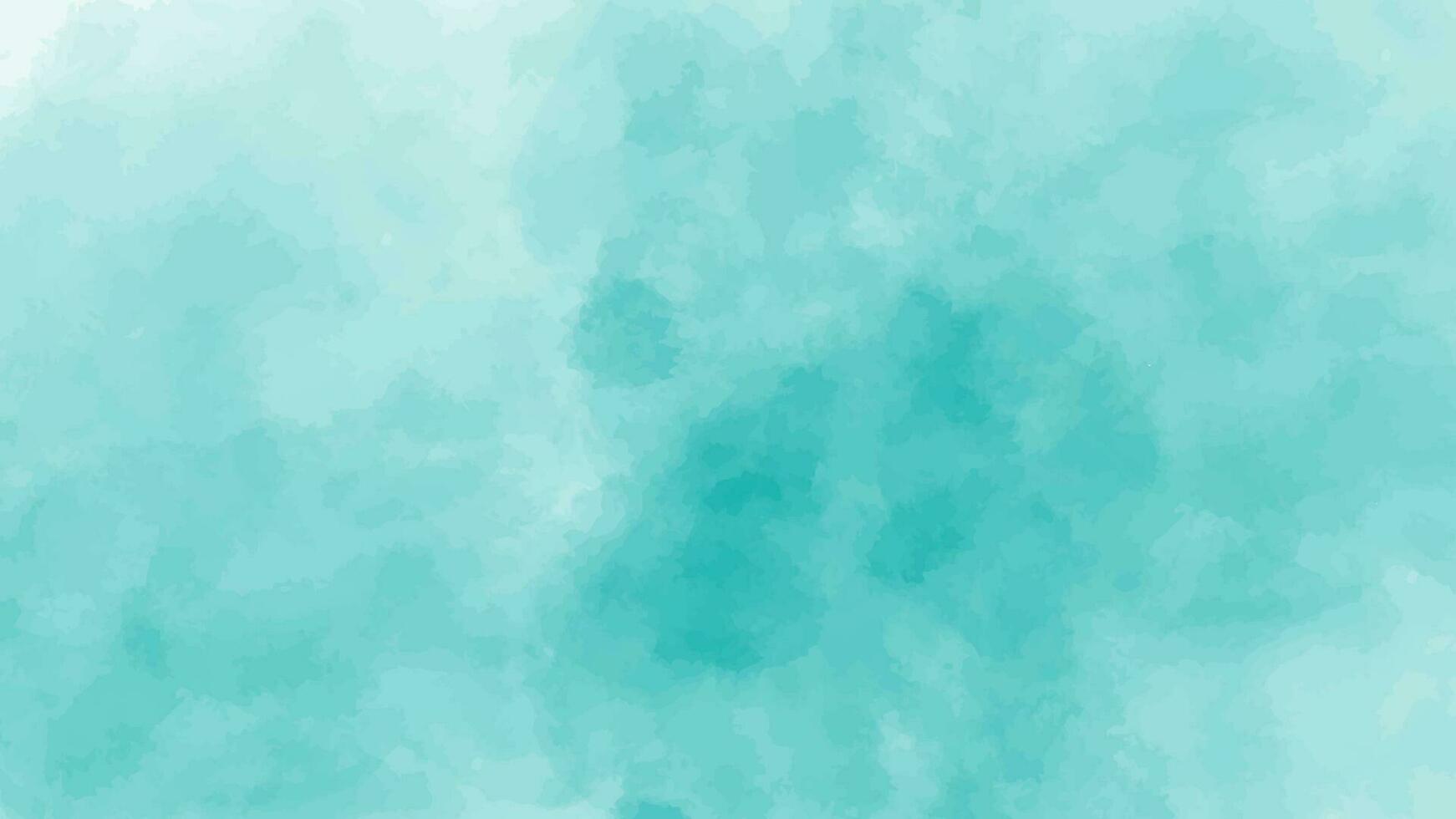 mint abstracte aquarel textuur achtergrond. groen aquarel penseel plonspatroon vector