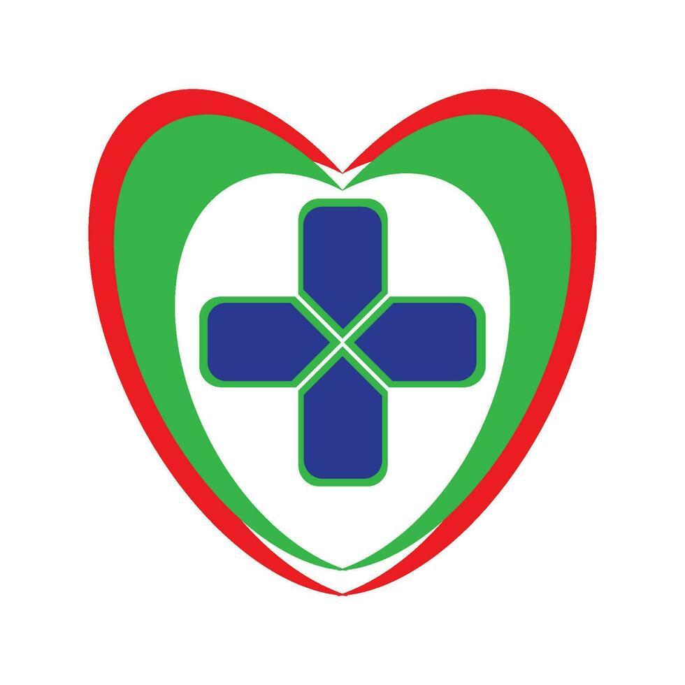 kruis logo icoon vector ontwerp sjabloon