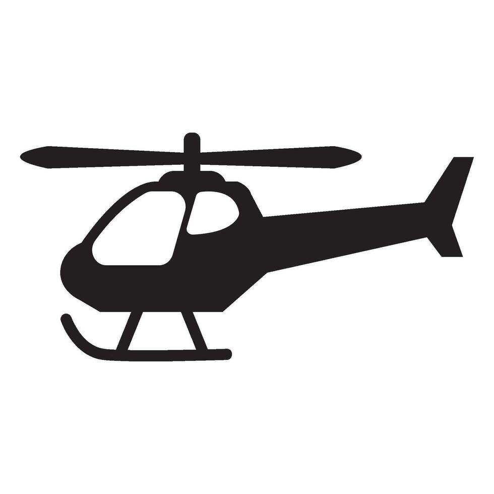 helikopter icoon logo vector ontwerp sjabloon