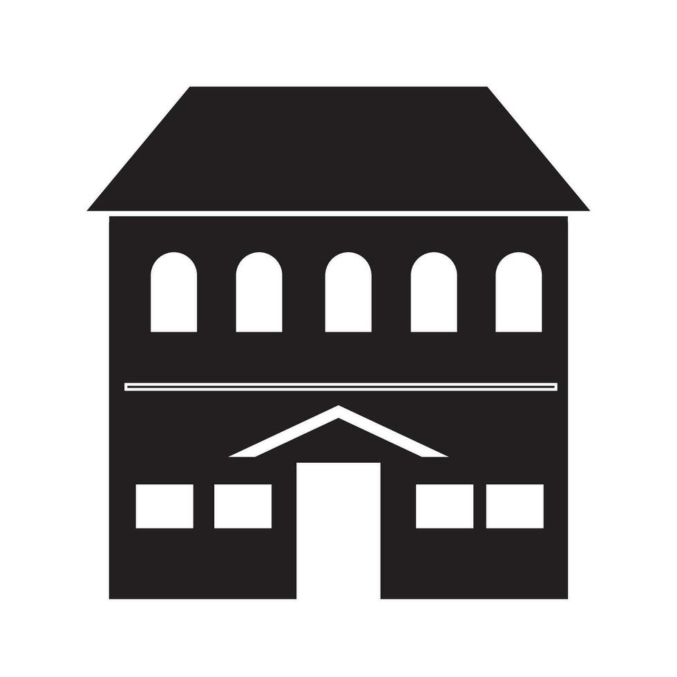 gebouw icoon logo vector ontwerp sjabloon