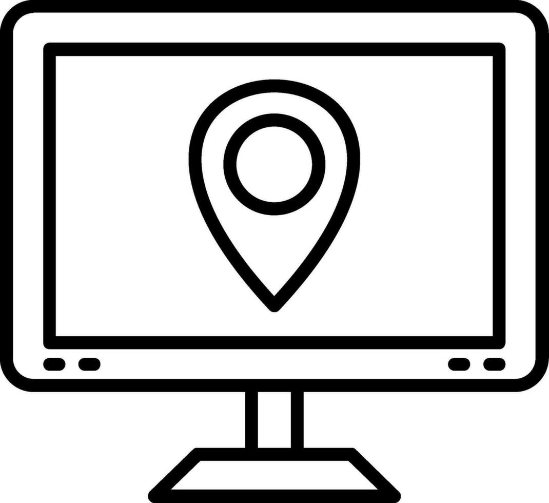 locatie vector pictogram