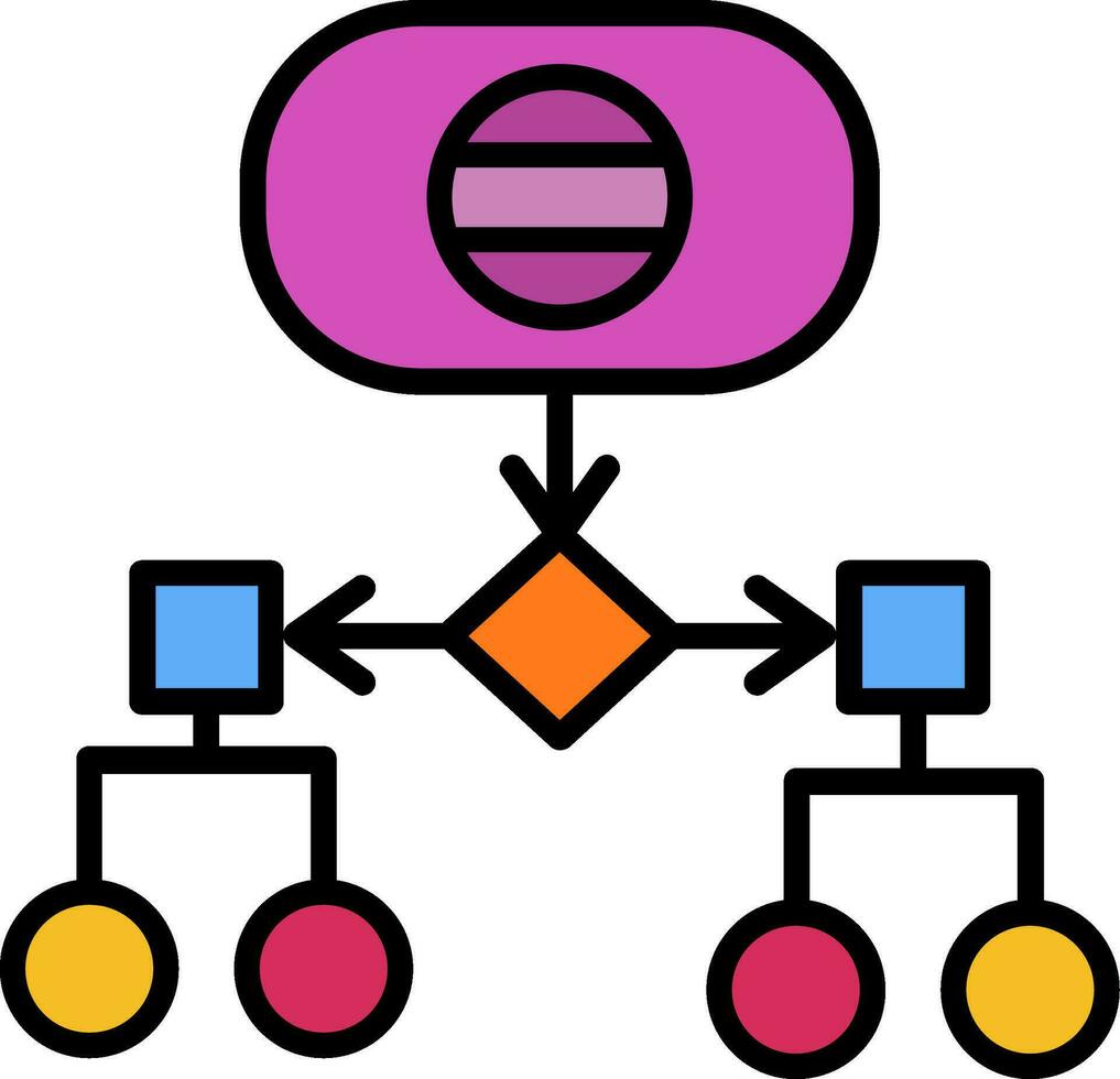 hiërarchie vector pictogram