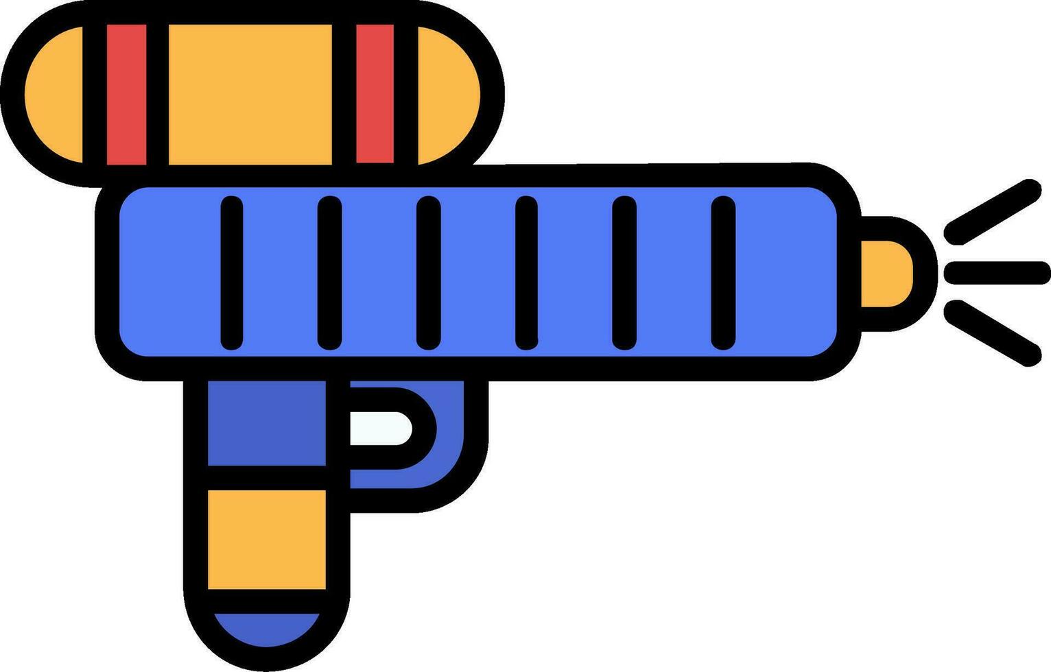 waterpistool vector pictogram