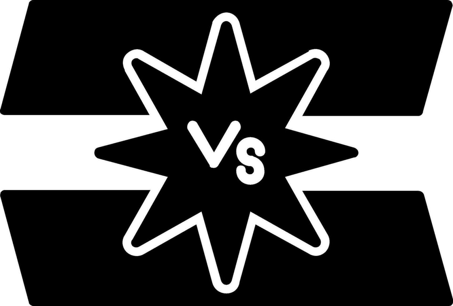 versus vector icoon