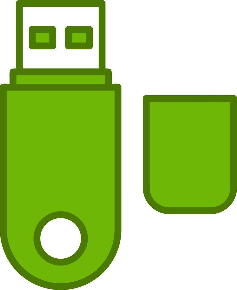 pendrive vector icoon