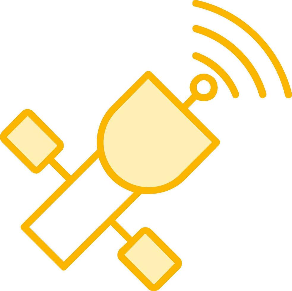 satelliet vector pictogram