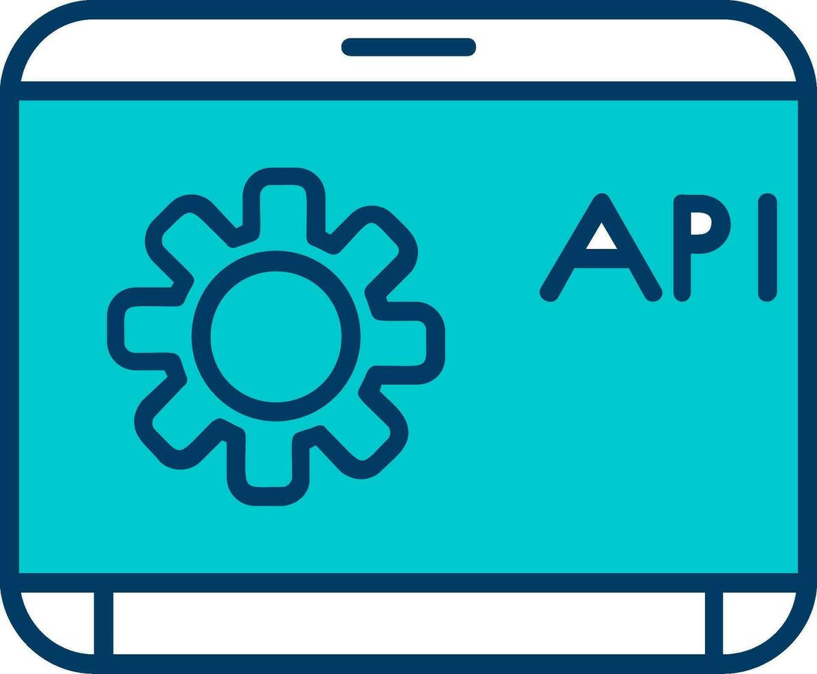 api vector pictogram