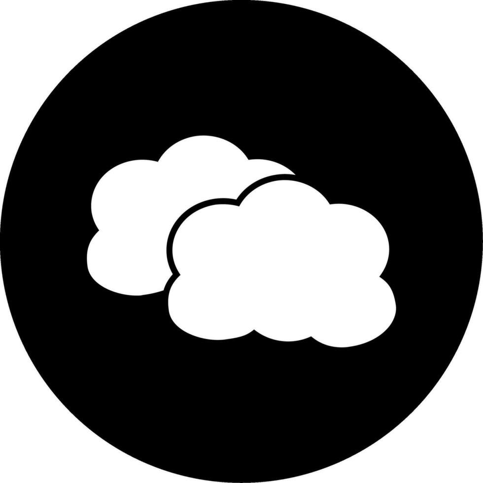 wolk vector pictogram