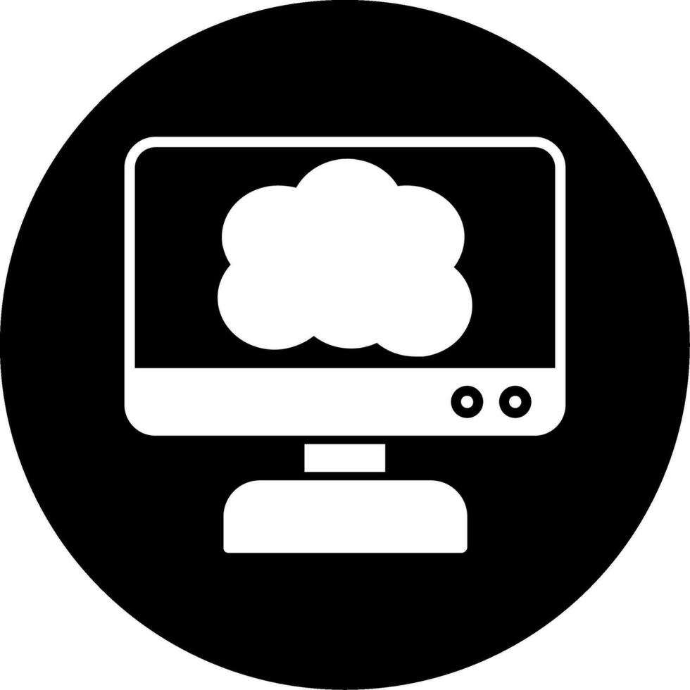 cloud computing vector icon