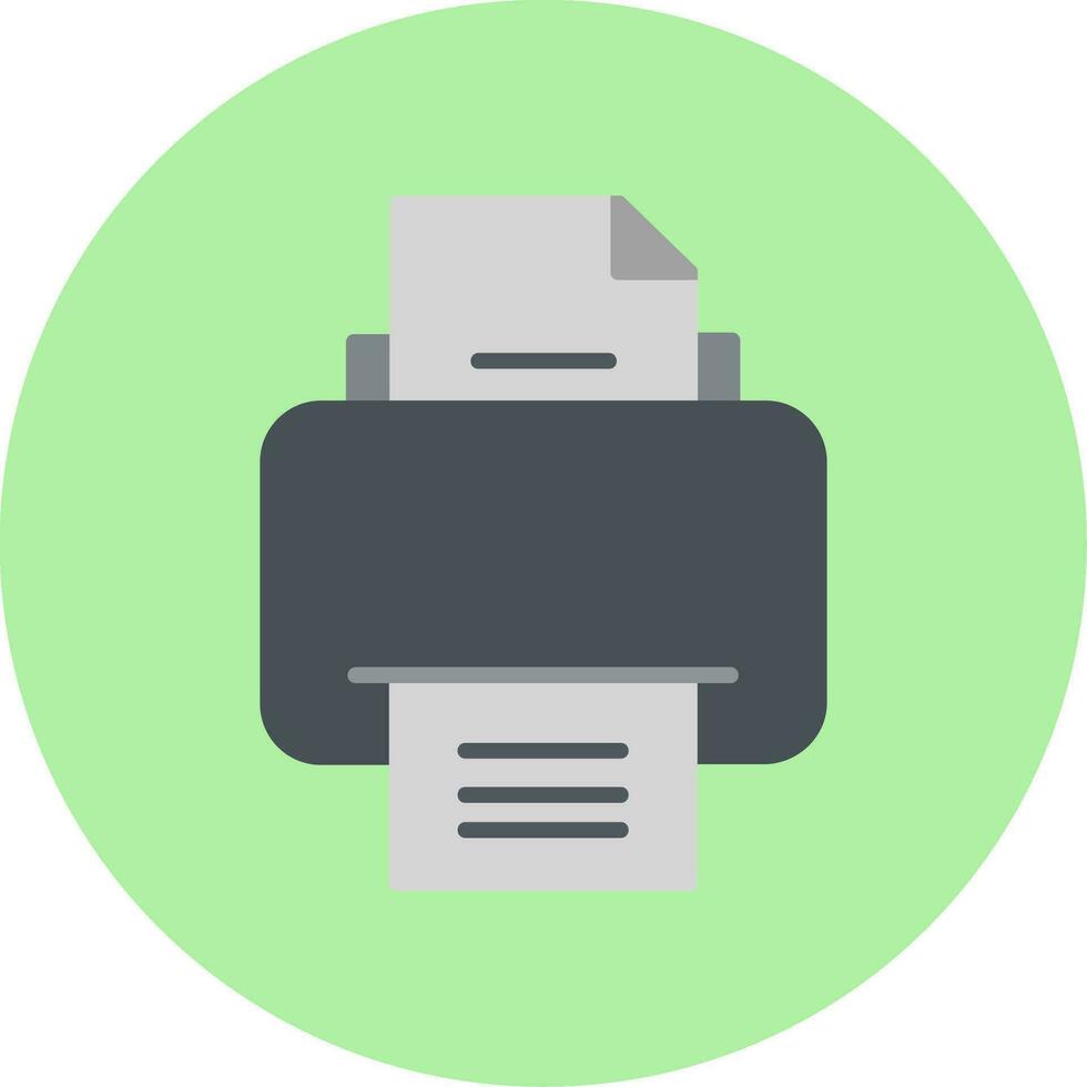 printer vector pictogram