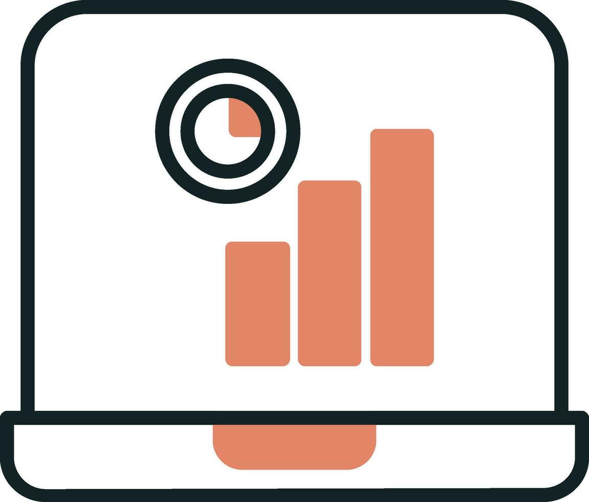 analyse vector pictogram