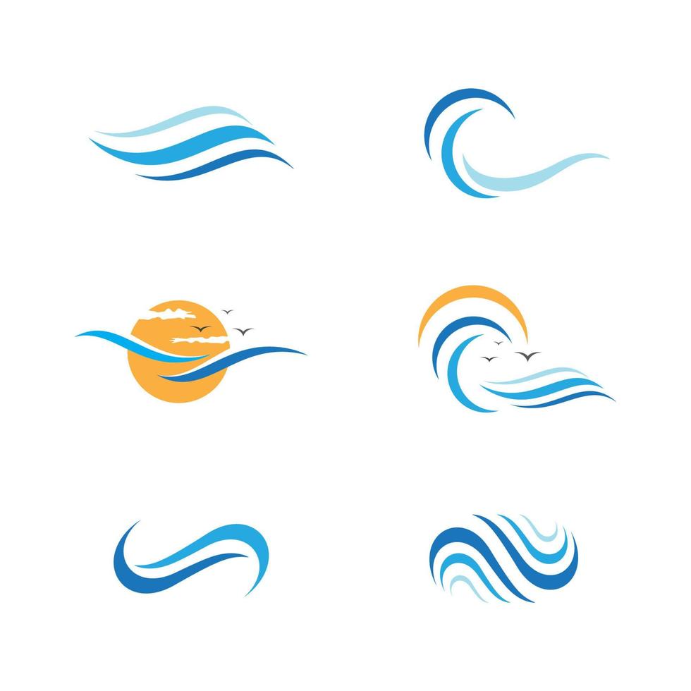 water golf pictogram vector ontwerp