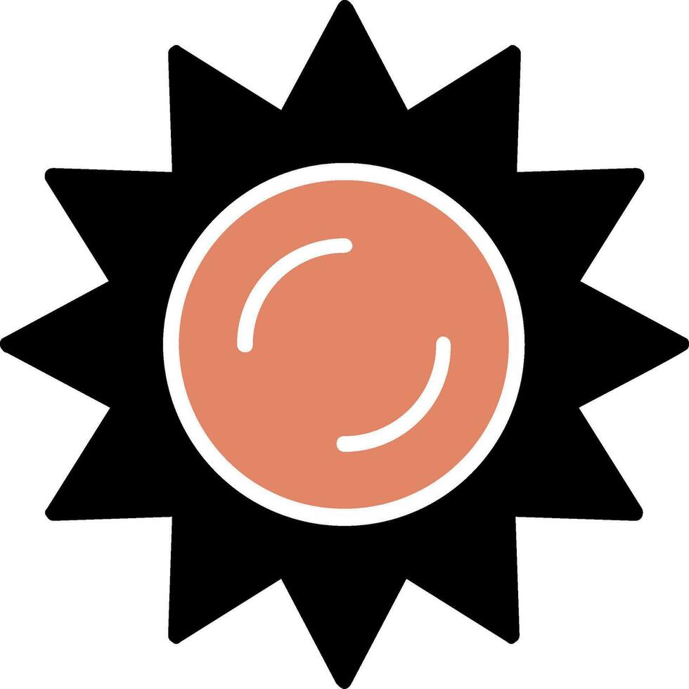 zonnig vector icoon