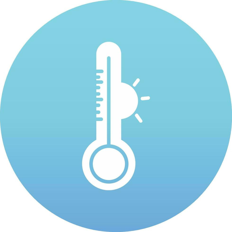 temperatuur schaal vector icoon
