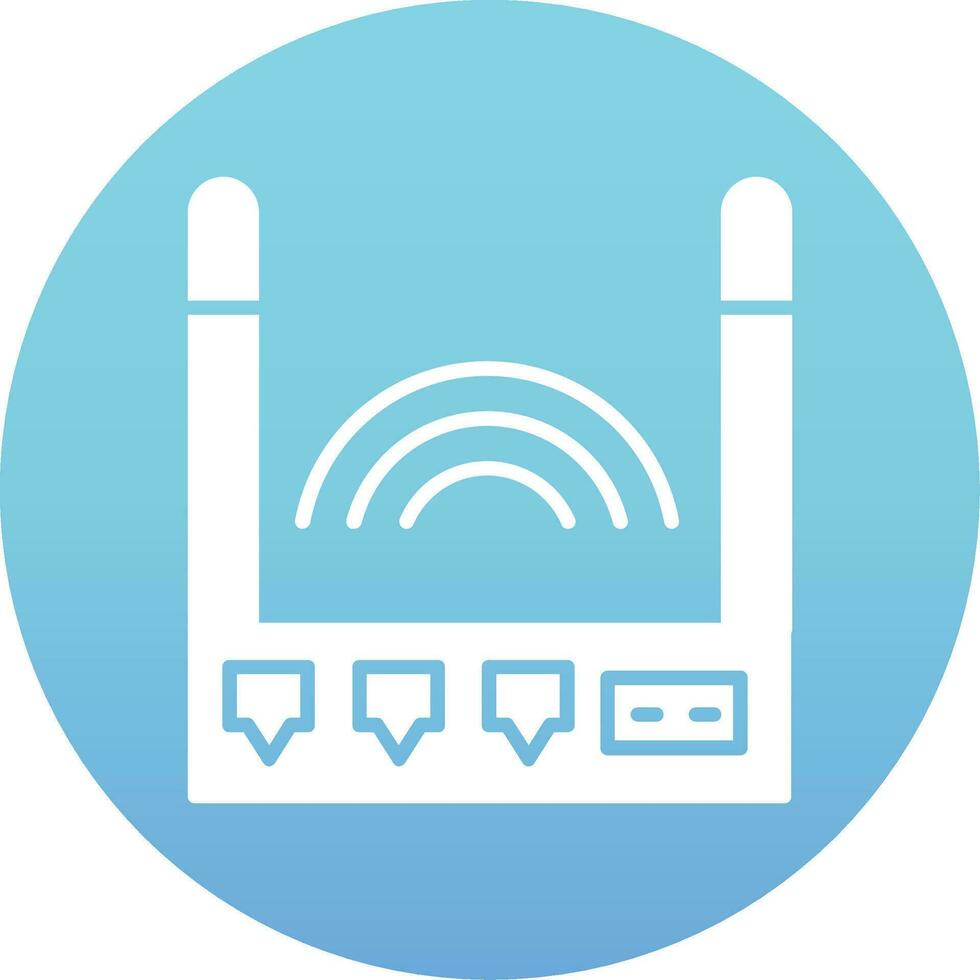 router vector pictogram