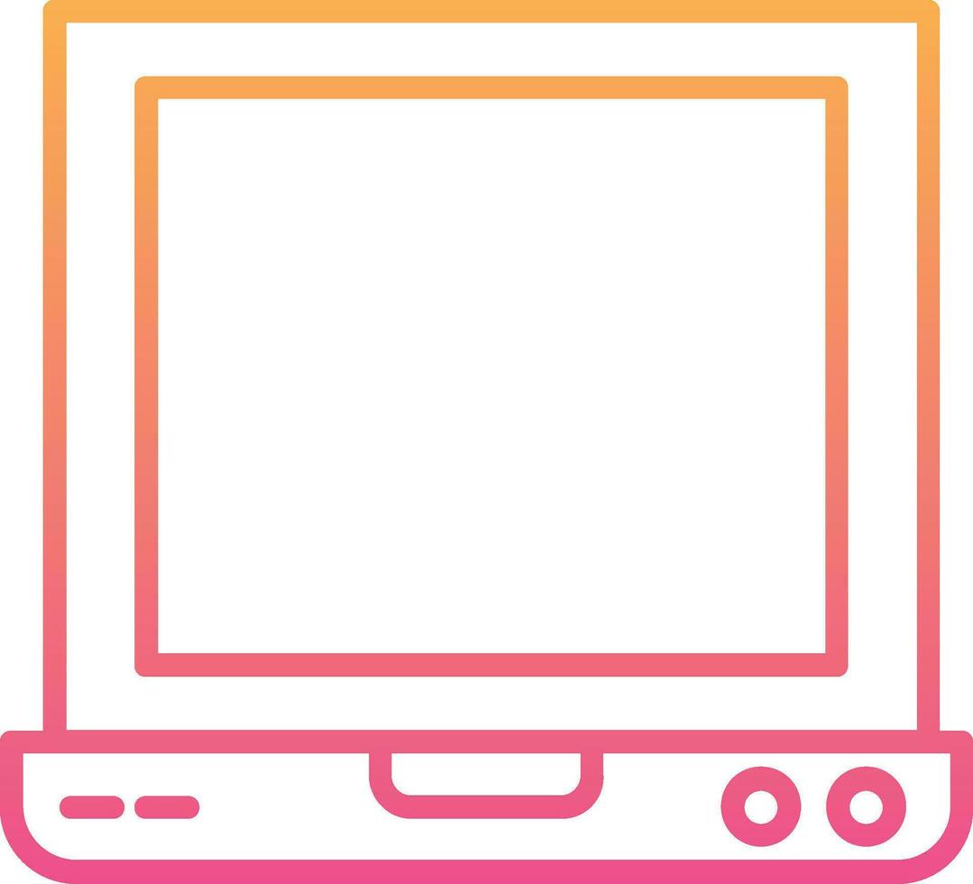 laptop vector pictogram