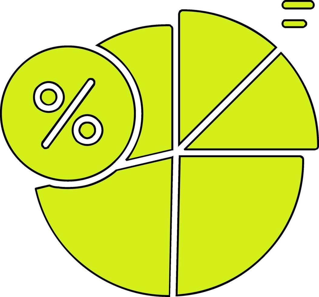 percentage vector icoon