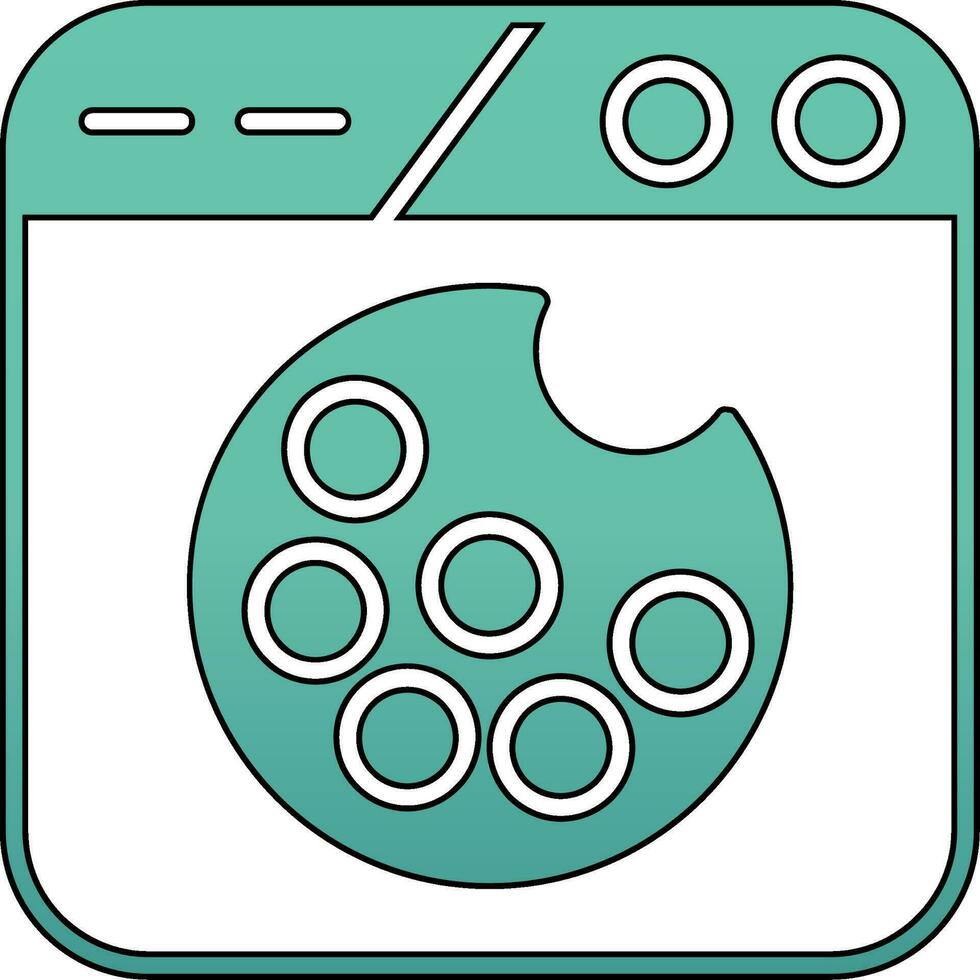 kleurenschema vector pictogram