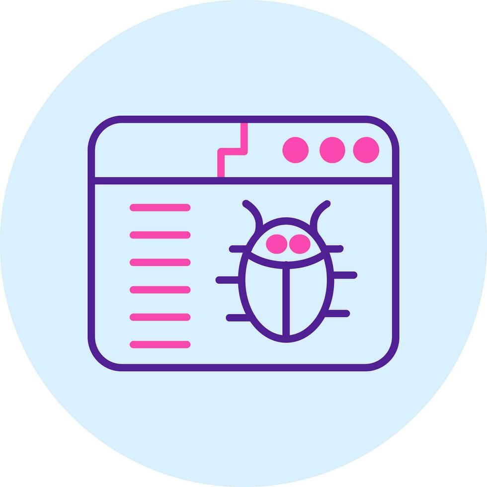 bug vector pictogram