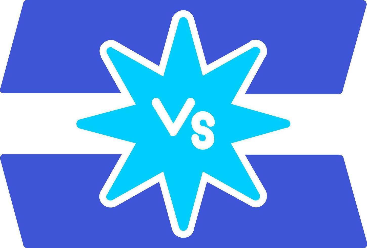 versus vector icoon