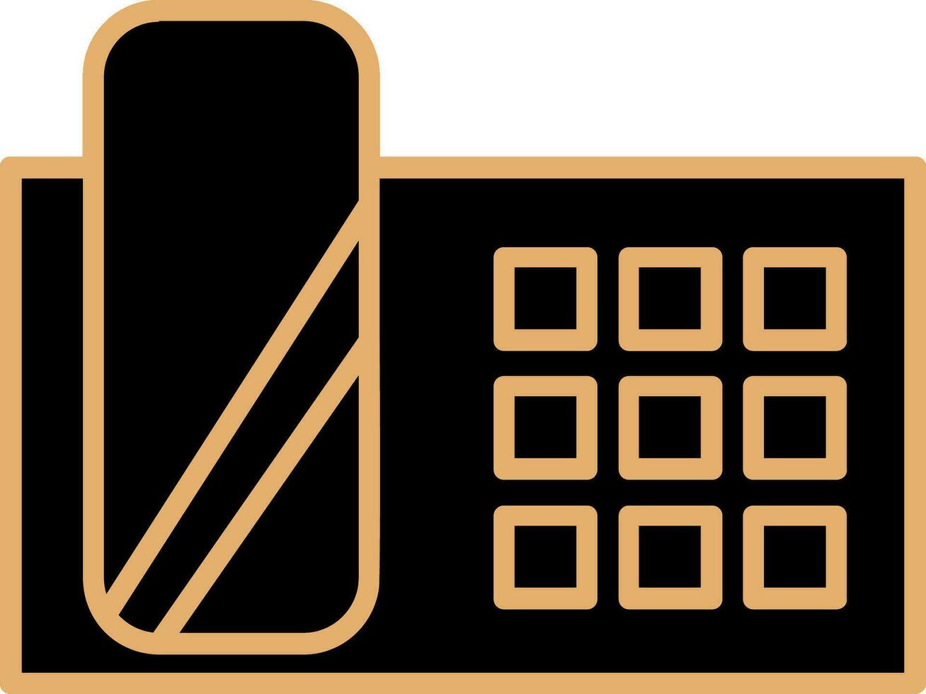 oproep vector pictogram