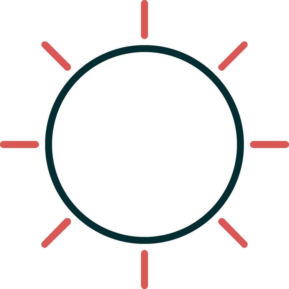 zon vector pictogram