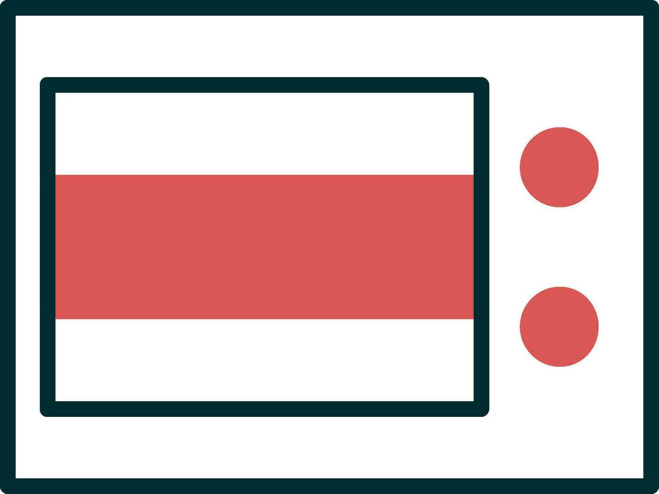 magnetronoven oven vector icoon