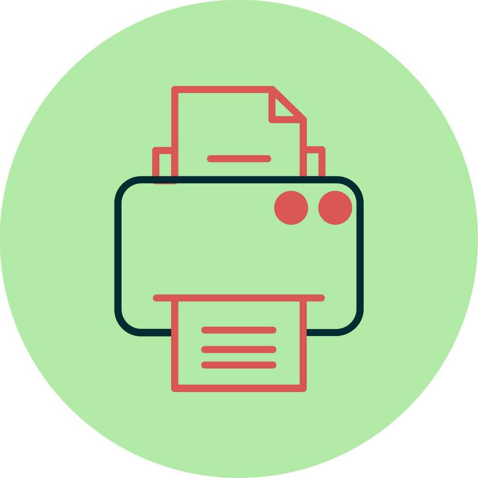 printer vector pictogram