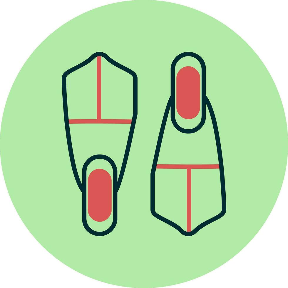 flipper vector pictogram