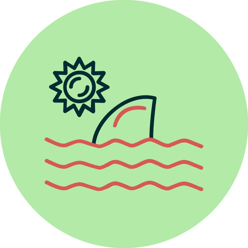 haai vector pictogram