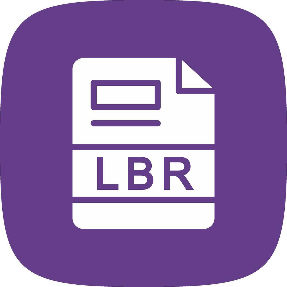 lbr creatief icoon ontwerp vector