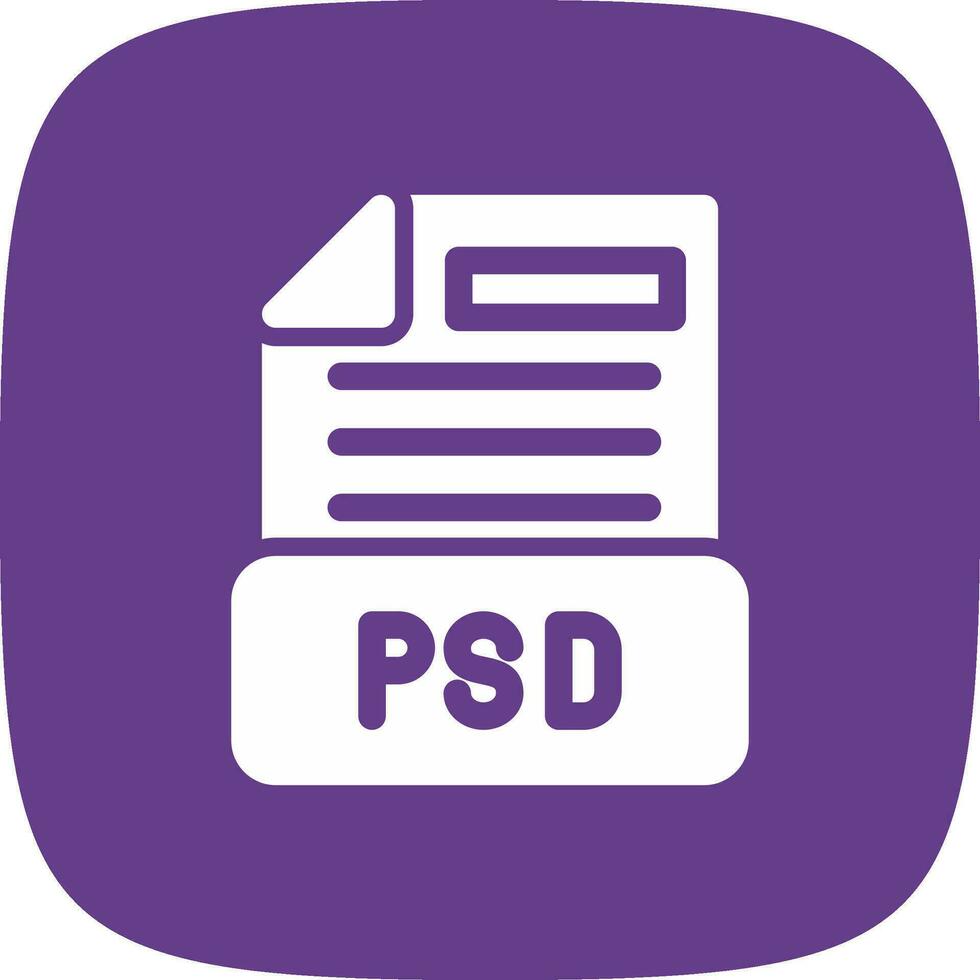 psd het dossier creatief icoon ontwerp vector