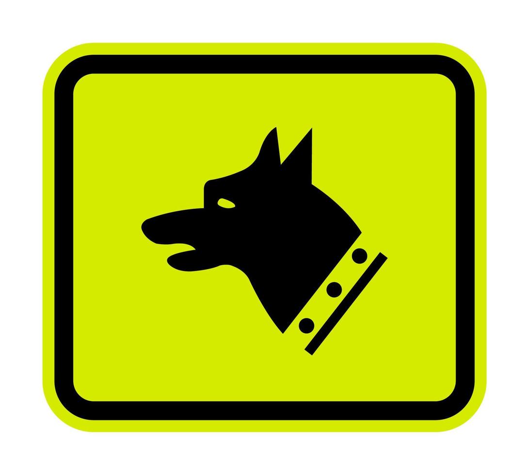 meter hond symbool teken isoleren op witte achtergrond, vector illustratie eps.10