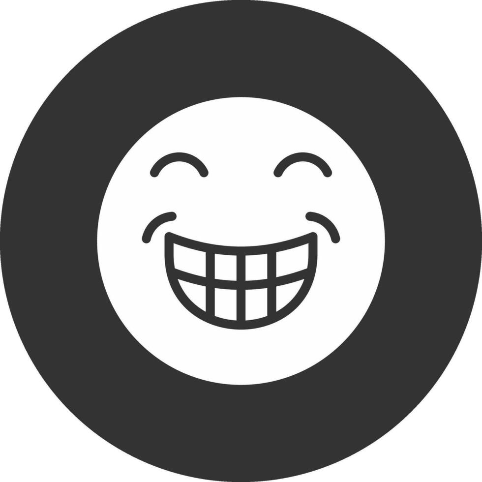 grijns creatief icoon ontwerp vector