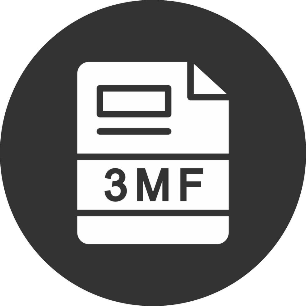 3mf creatief icoon ontwerp vector