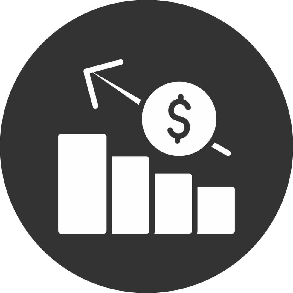 glyph ronde cirkel veelkleurig ontwerp vector