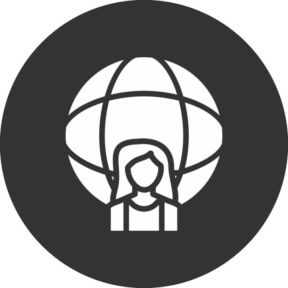 wereldbol creatief icoon ontwerp vector