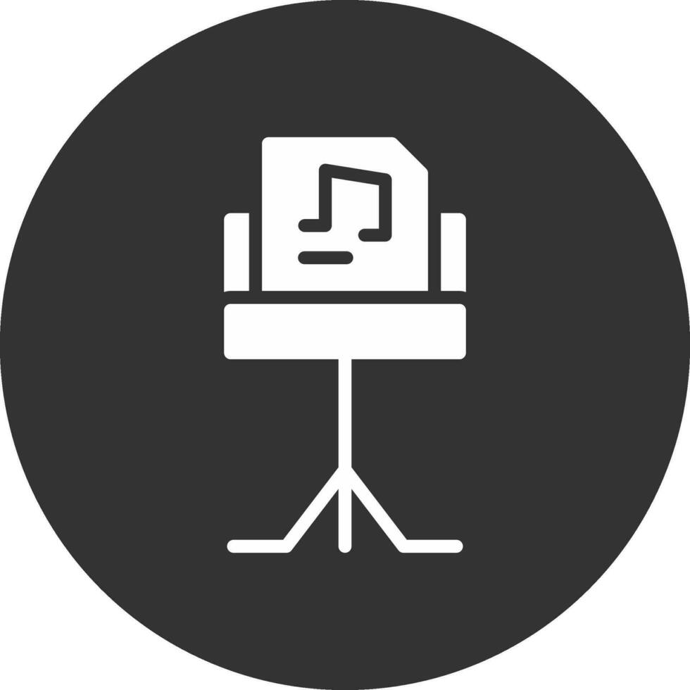 muziek- staan creatief icoon ontwerp vector