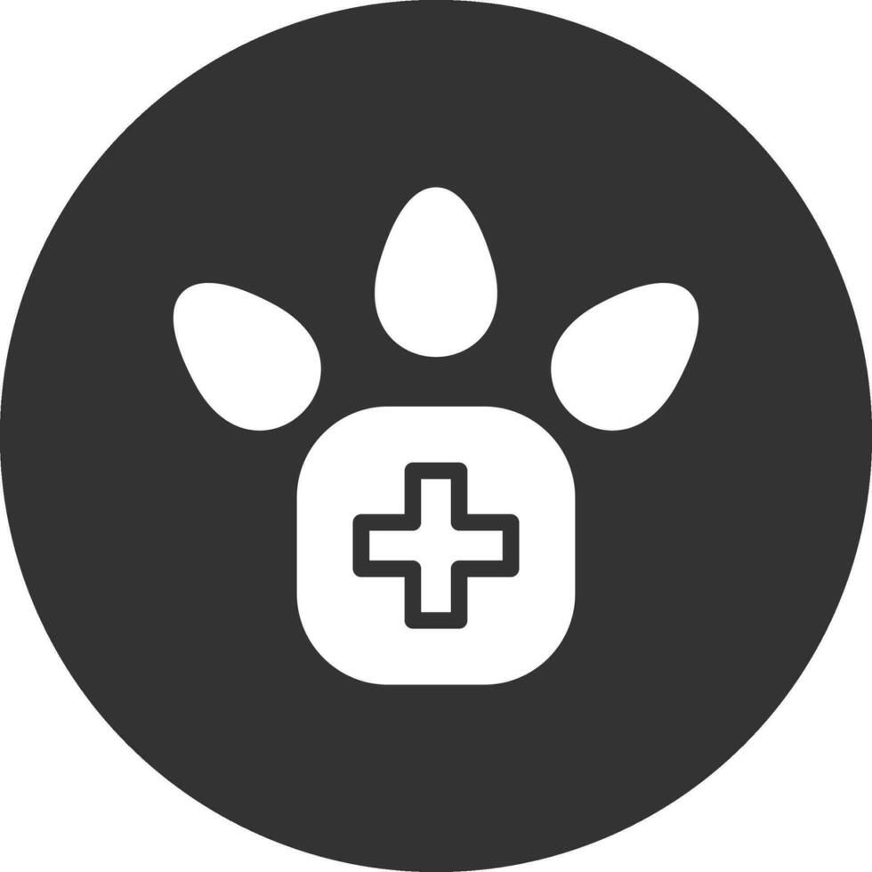 veterinair voet creatief icoon ontwerp vector