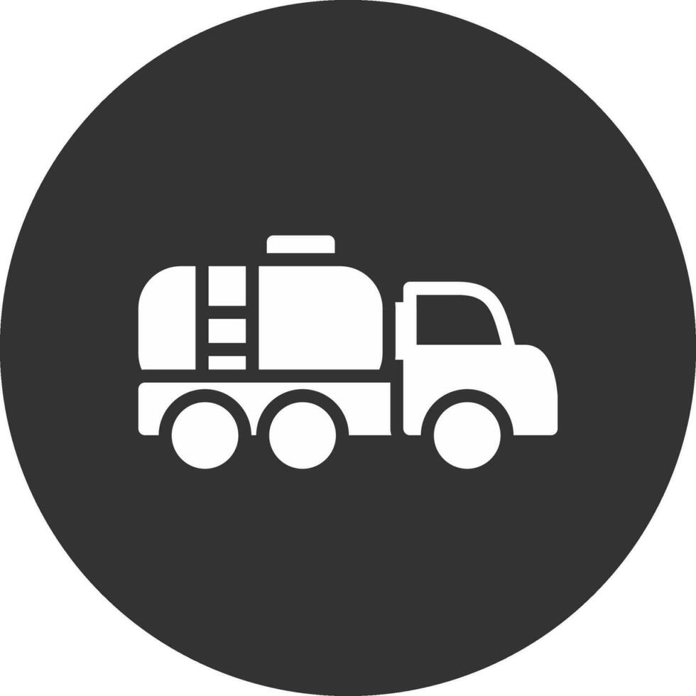 tanker vrachtauto creatief icoon ontwerp vector
