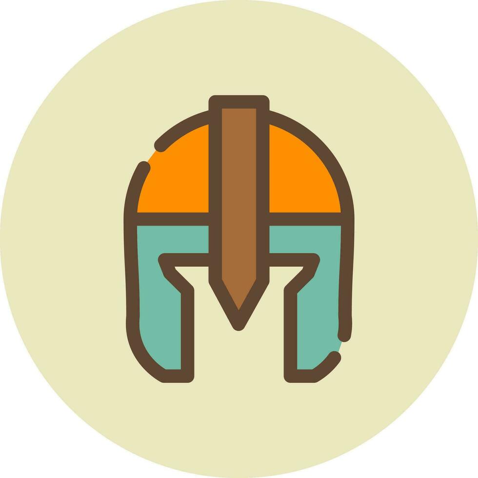 helm creatief icoon ontwerp vector
