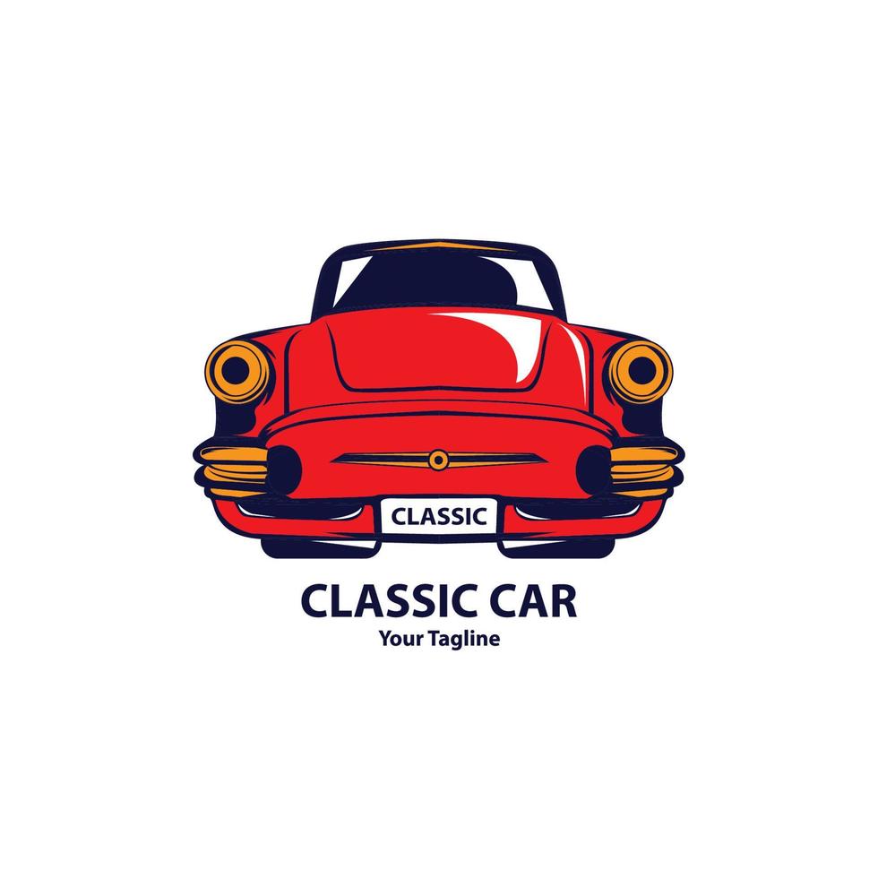 klassieke muscle car vectorlabels vector