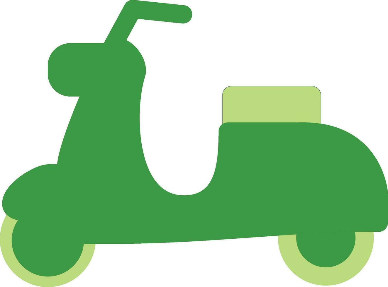 scooter creatief icoon ontwerp vector